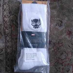 Marvel Black Panther crew socks